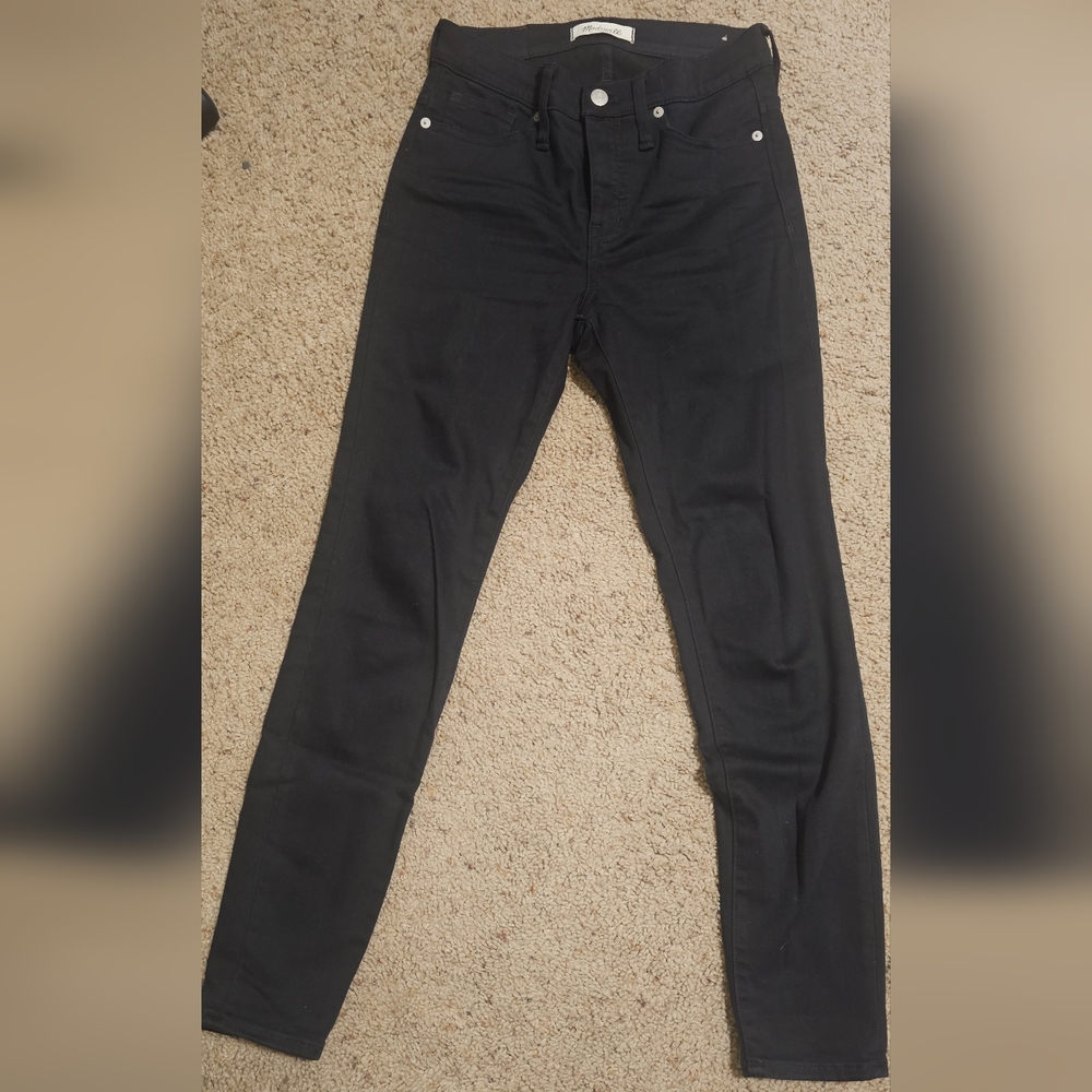 Madewell high rise skinny jeans